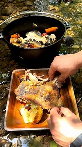 26K views · 123 reactions | I Tried Cooking CHICKEN in a CAMP OVEN and Got AMAZING Results! | เที่ยวกันป่ะ Bas'Journey | Facebook