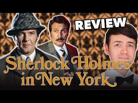 Roger Moore is "Sherlock Holmes in New York" | With Patrick Macnee as Watson | Film Review