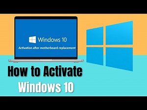 How To Activate Windows 10 - New Update