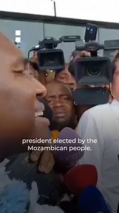 Mozambique’s opposition leader returns as supporters clash with police