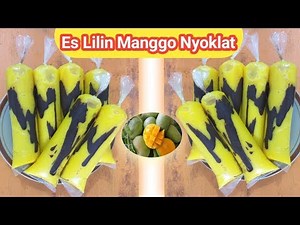 Es Lilin Manggo nyoklat - Dari buah Mangga asli || Burane Java Foods