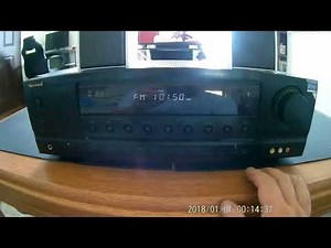Unboxing and testing a used untested Sherwood Model RD-6108 Audio/Video Receiver