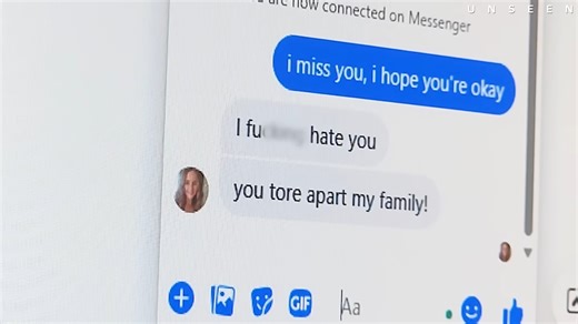 She's still alive - a message 13 years after her sister disappeared