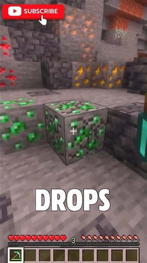 Minecraft But Block Drops Are Random And I Have1 Heart #minecraft#shorts#shortfeed#shorts video