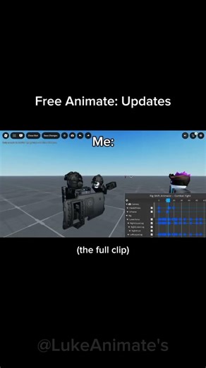 Finally, More Rigs || #roblox #animation #animationmemes || Game Name: Free Animate