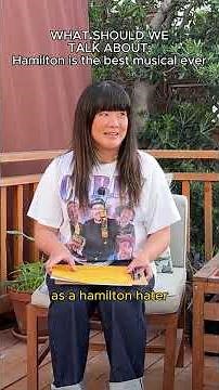 Hamilton is the best musical EVER?