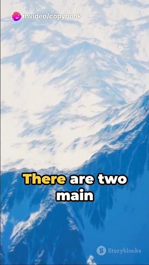 Process of glacier formation and different types of glaciers. #geography #glaciers #shorts