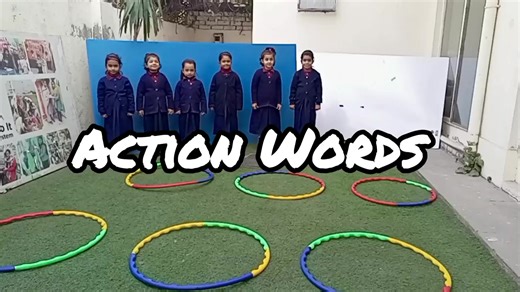 Video No 122 Today, our little learners enjoyed an exciting Action Words Activity! They learned and performed action words like walk, run, stop, jump, laugh, sit, and stand through fun movements. This activity helped improve their listening skills, coordination, and understanding of verbs while learning through play. Learning becomes more meaningful when children move, act, and enjoy! #creativekids #action #words #learningthroughplay #understanding