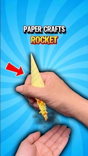 How to Make a Hand Launched Sticky Note Rocket 🚀 with Insanely Loud #shorts