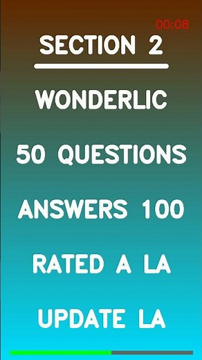 Wonderlic 50 Questions 2026 Updated Practice Test with Verified Answers Guide