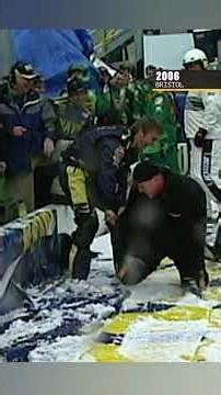 Do you wanna build a snowman? ️⛄️ #snow #nascar #racing #throwback