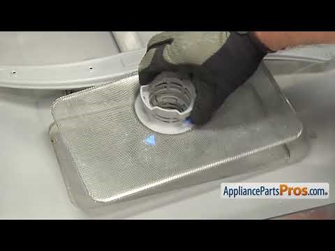 How To: Bosch/Thermador/Gaggenau Drain Pump Cover 00611322