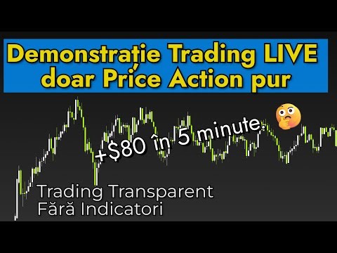 Trading Live – Demonstrație Reală de Price Action, fără Promisiuni False (Profit Demonstrativ $80)