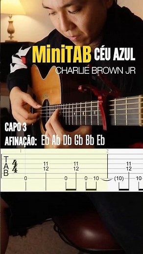 Como tocar “Céu Azul” - Charlie Brown Jr #auladeviolao #violão #cbjr #tabs #tablatura