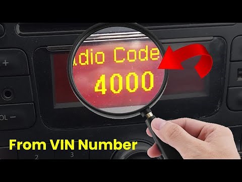 Get Dacia Radio Code by VIN (Vehicle Identification Number)