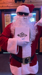 Santa had to come and make sure this was the right spot for our fundraiser! I think we got his stamp of approval. | Grumpy's Clubs For Claus