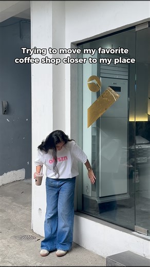 POV: trying to manifest my fave coffee shop closer to my home. 🫶☕ Because the only thing better than good coffee… is good coffee that’s walking distance. 😂 But First, Coffee | Your Greater Start #butfirstcoffee #butfirstcoffeeph #yourgreaterstart | But First, Coffee PH