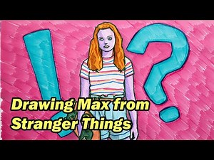 How to Draw Max from Stranger Things