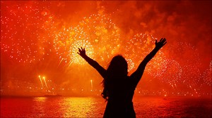 Looking back on topics that were talked about on Facebook Facebook's 2014 looks something like this