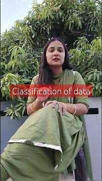 methods of classification of data#data #classification #statistics #classxi