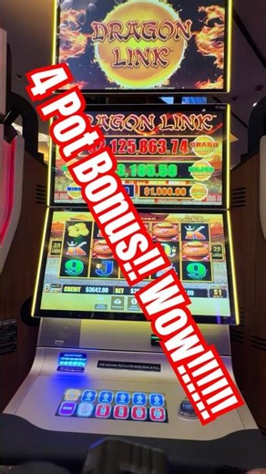 4 Pot Bonus on the Best Dragon Link Slot!