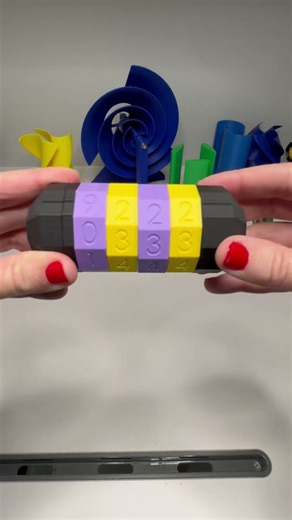 Mind-Blowing 3D Printed Cryptex Lock with a Surprise! 🔒✨ #3dprinted