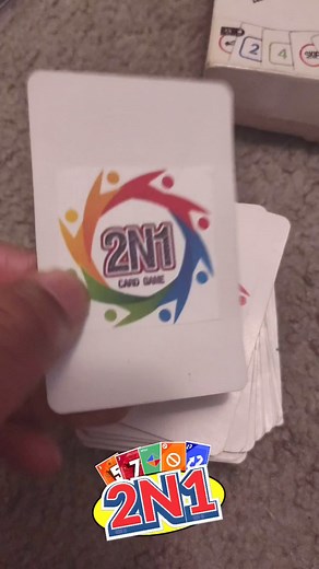 2N1® Card Game: From the makers of Cubix® comes a card matching game with a challenging and exciting twist! The object of the game is to be the first player to either match out with having sets of matching cards or discard out. The twist is that each complete match can represent either numbers, wilds, reverses or skips. . For 2 to 6 players. Ages 7 and older. #2n1cardgame #stevietheinventor #tabletopgames #cardgames | Steve Todd Stotts