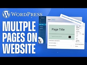 How To Add Multiple Pages On a WordPress Website (2025)