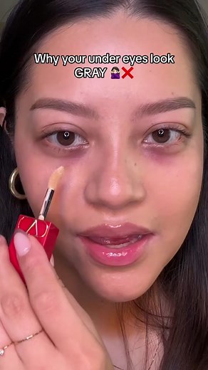 Dark Circle Makeup Hack: How to Conceal Under Eye Purple