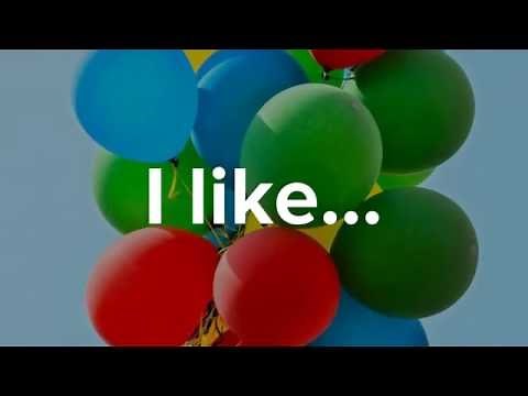 "I like..." Poem (colors+ rhymes)
