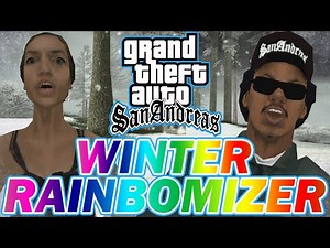 GTA San Andreas Randomizer in the Snow Speedrun