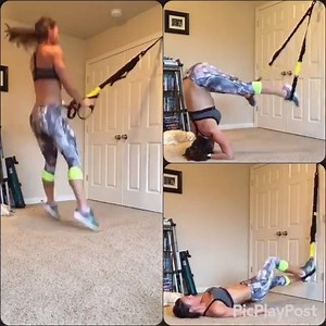 2.1K reactions · 665 shares | Amazing TRX Routine | Female Fitness Models | Facebook