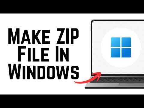 How To Make ZIP File In Windows Laptop or PC (2026)