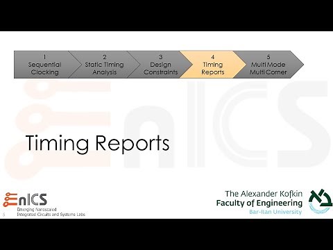 DVD - Lecture 5g: Timing Reports