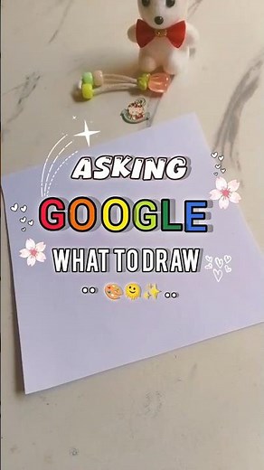 Asking Google what to draw ☺️✨ part- 2 l# art 🎨 # drawing