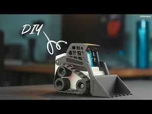 How I Built a 3D Printed Mini RC Track Loader!