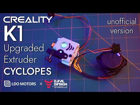 Finally ... A proper extruder for my Creality K1.
