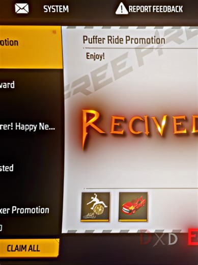 Exciting New Puffer Ride Emote in Free Fire Max