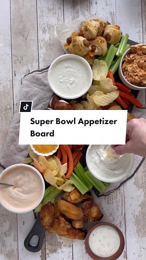 Delicious Super Bowl Appetizer Board for Your Football Party
