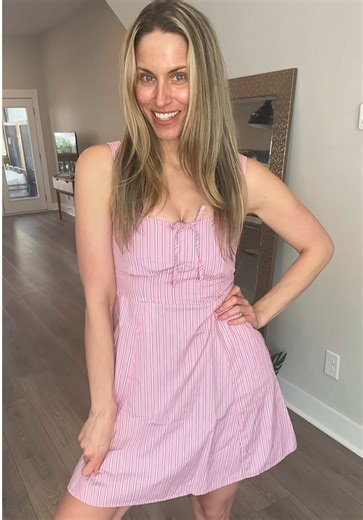 The perfect Easter dress 🌸✨🐣 Can we give Old Navy a round of applause for making clothes that actually FIT? 👏 This Women’s Fit & Flare Cami Mini Dress is so flattering with its seamed waist and flowy skirt, and the fact that it comes in petite, regular, and tall sizes makes it a total winner. I love how Old Navy makes it so easy to find the perfect fit for every body type. Add pockets and the cutest allover print, and this spring dress is officially my new go-to. 🌷💖 @Old Navy #oldnavy #spri