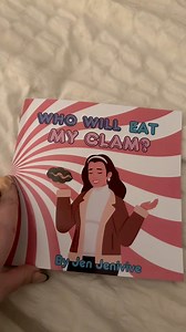 Who will eat my clam? An adult parody book written by me #funnyreels #adulthumour #books #storytelling #funnyvideos #NotForKids #bookstagram #readingtime | JenJenivive