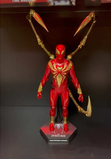 Spider-Man Iron Spider Armor Figure from Hot Toys