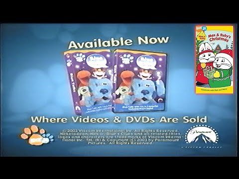 Opening to Max and Ruby: "Max and Ruby's Christmas" (2004) VHS [720p60]