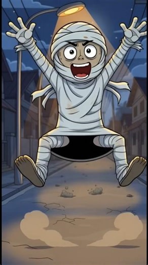 Gini Amat Jadi Pocong! 😱