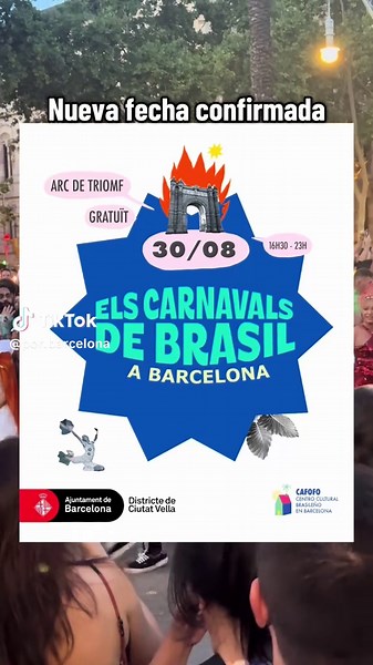 Carnaval de Brasil en Barcelona: Nueva Fecha Confirmada