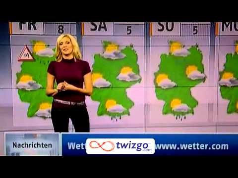 Sexiest Weather Girl Ever! (Hot News Anchor Reporter in Germany)