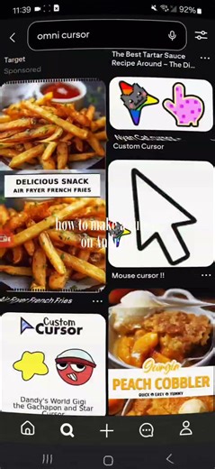 ~How to make a cursor on Android~ X3 | #nyancat #cursor #dandysworld #tutorial |