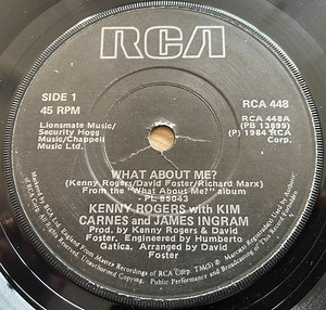 Kenny Rogers, Kim Carnes, James Ingram - What About Me?