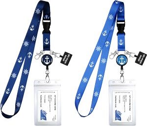 [Hot Item] Personalized Lanyards for Ship Cards with Phone Tether Holder Retractable Badge Key Reel. Waterproof ID Holder Fits All Cruises Carnival Cruise Ship Lanyards