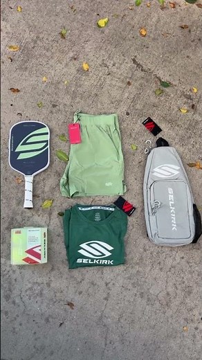 🏓 Selkirk's EVERGLADE Gear! 💚 #everglade #selkirk #boomstick #pickleball #pickleballgear